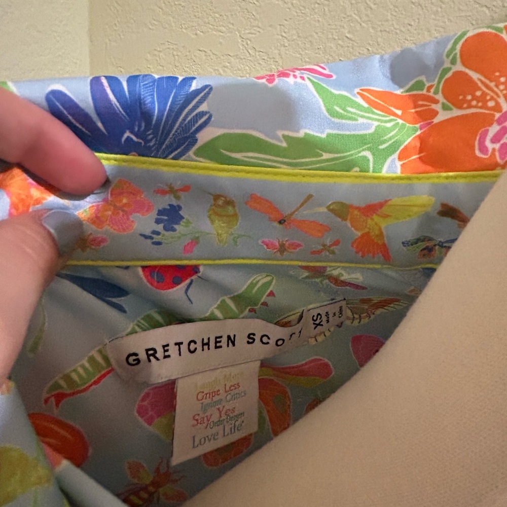 Gretchen Scott Designs Colorful Floral Midi Dress - Picture 2 of 3
